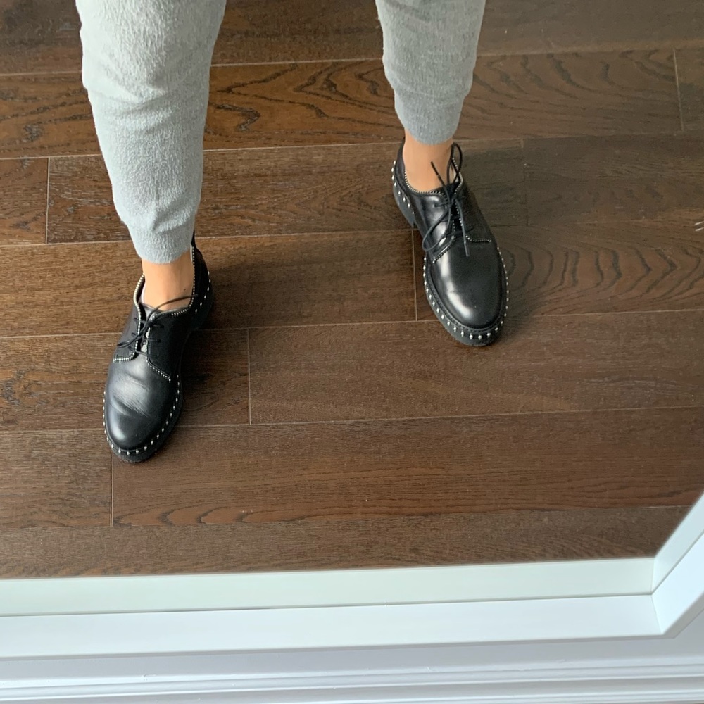 Black Rag & Bone Loafers - Picture 5 of 8